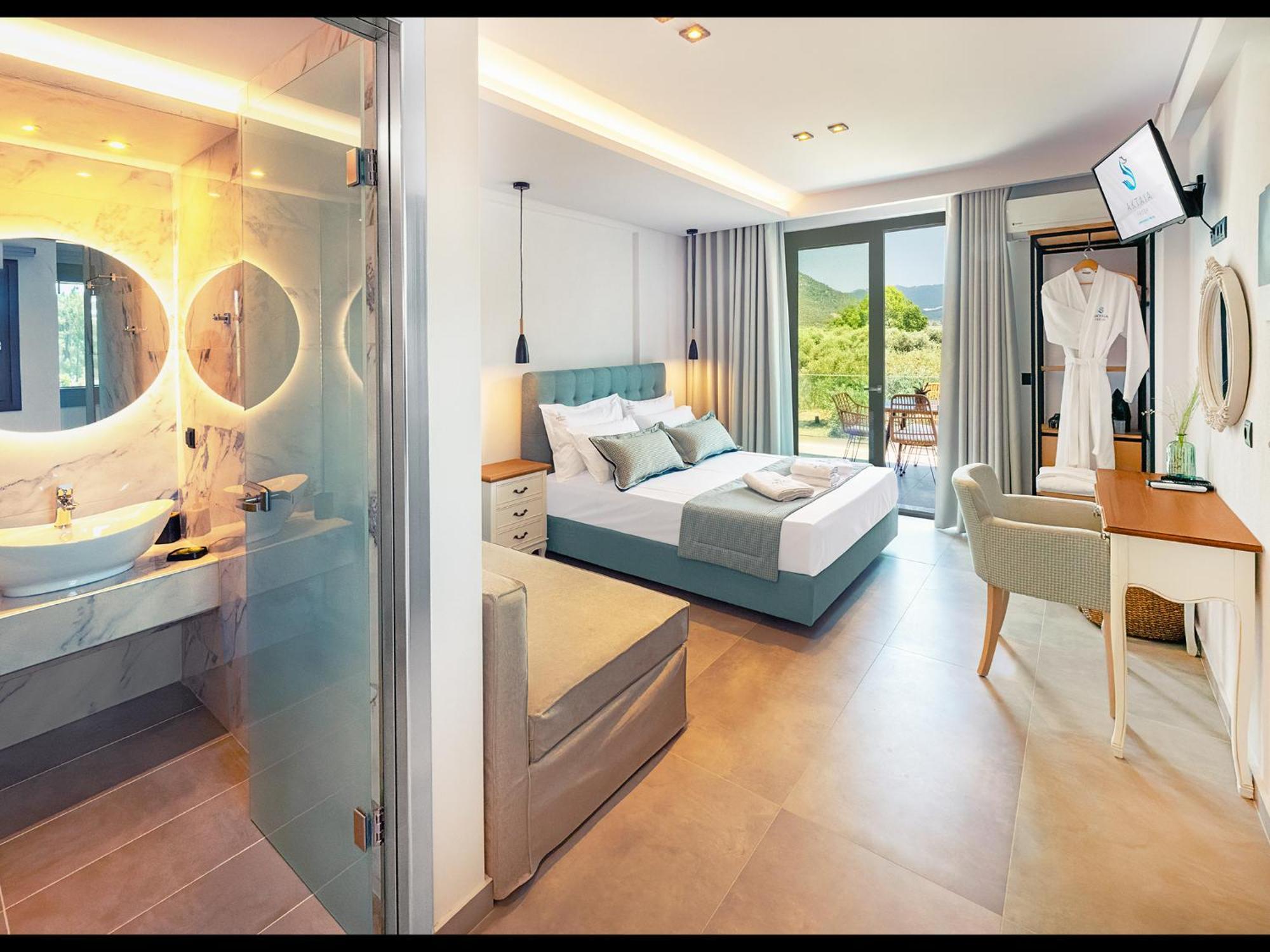 Aktaia Fresh Apartment Ormos Prinou  Luaran gambar